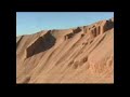 landslide at glamis sand dunes minature scale mars