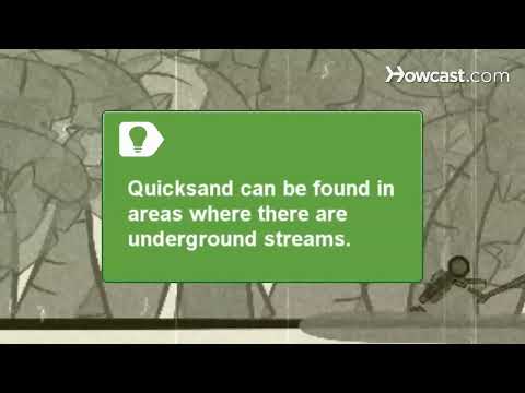 how to avoid quicksand