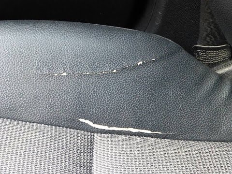 how to repair leather seats in a car