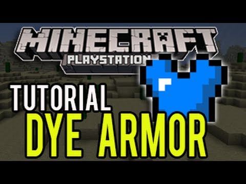 how to dye minecraft