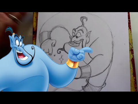 how to draw aladdin