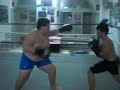 Christian boxing sparring