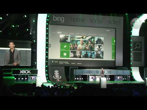xbox 360 e3 2012 - Descrição: Fomos até a conferência da Microsoft para conferir quais os anúncios que a empresa tem na manga. Destaque para a novidade da vez, o Smart Glass. A...
