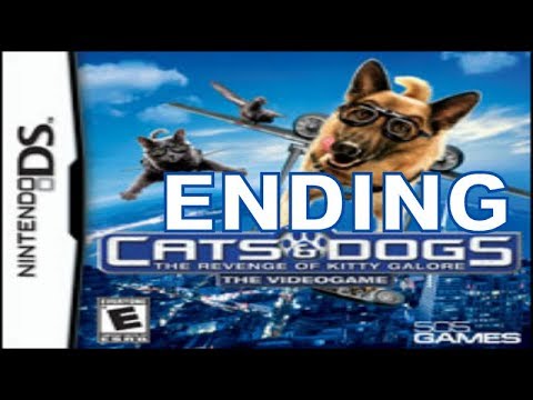 Cats And Dogs Revenge Of Kitty Galore (NDS) Walkthrough Part 4 Ending With Commentary
