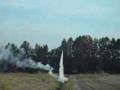 model rocket launch.  Fusionjet