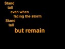 Stand tall Stand tall