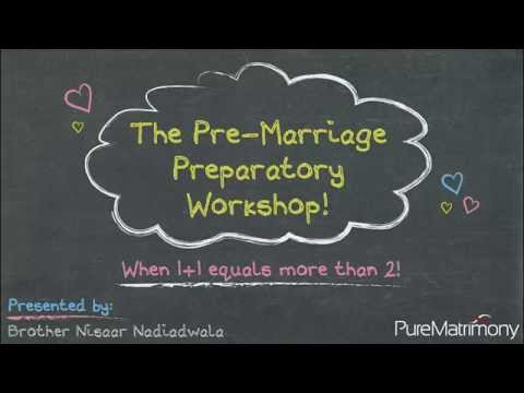 The Pre-Marriage Workshop