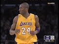 Kobe Bryant Makes Three 3's with Contact in a Row