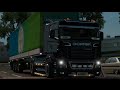 Scania illegal V8 для Euro Truck Simulator 2 видео 2
