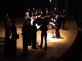 esibizione del coro studium canticum durante 
