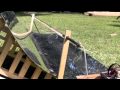 TROUGH MIRROR SOLAR PARABOLA Hot Water Steam Engine