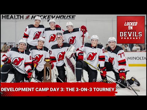 Devils Development Camp Day 3: Lenni Hameenaho, Chase Cheslock, Luke Rowe Discuss 3-on-3 Tournament