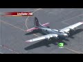 B-17 Bomber Lands At Mather Field