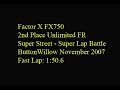 Factor X FX 750 ButtonWillow 2007