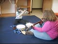 My autistic son Jerry in music class