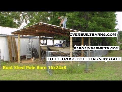 Steel Trusses Pole Barn Kit