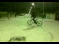 videos de Iarna pe ulita cu bicicleta :D