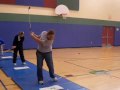 School Golf Instuction in Gymnasium & Air Target