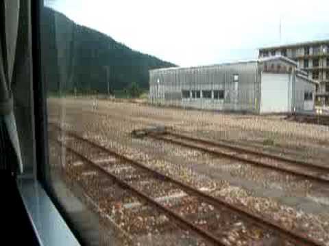 ８６９Ｄ猪谷発車