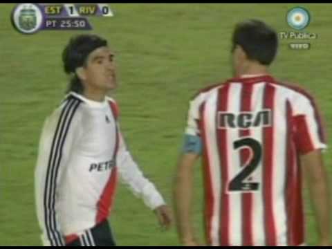 Cruce de palabras: jugador de Estudiantes llamó "borracho" al ‘Burrito’ Ortega