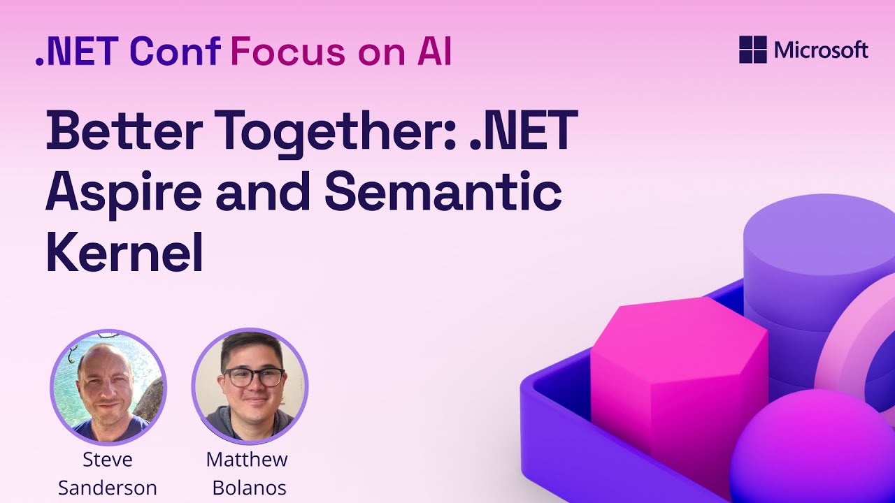 Better Together: .NET Aspire and Semantic Kernel