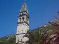 Church bells in Perast Montenegro