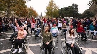 NO Twerk ON Wheelz Flashmob in Baku  | FLASHMOB Azerbaijan