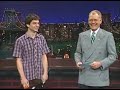 David Letterman - Natalie Portman Meets Aidan Koper