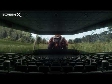 Kingdom of the Planet of the Apes ScreenX Trailer | Only at Cineworld!