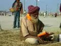 Sadhu singing Ramayana