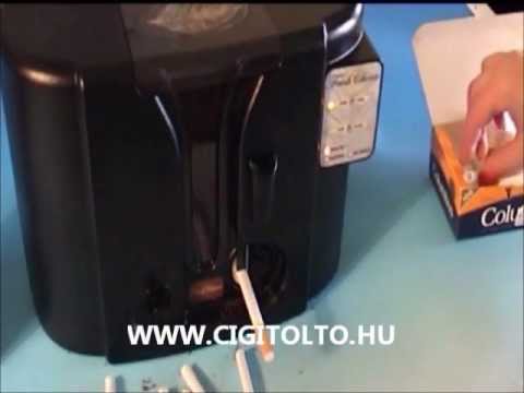 Elektromos Cigarettatöltő gép - ELEKTROMOS CIGARETTATÖLTŐ GÉP http://www.cigitolto.hu ELEKTRISCHE ZIGARETTENMASCHINE http://www.cigitolto.hu APARAT ELECTRIC DE RULAT TIGARI http://cigitolto...