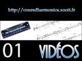 01 - Harmonica chromatique - Solfège - Leçon 01