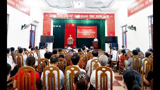 Phường Bắc Sơn tiếp xúc cử tri trước kỳ họp thường lệ giữa năm 2023