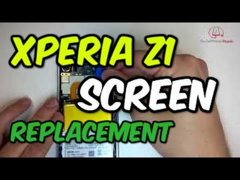 replacement - How to remove and replace your Z1 display. Part and tools http://gocellphonerepair.com/Z1.