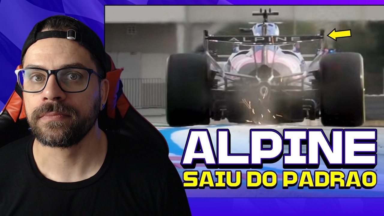 A ALPINE QUEBROU A LÓGICA DA ASA TRASEIRA NA F1 2026
