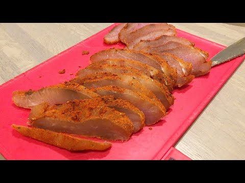 Бастурма из индейки/курицы ► Рецепт - бастурма в домашних условиях. Сыровяленое мясо