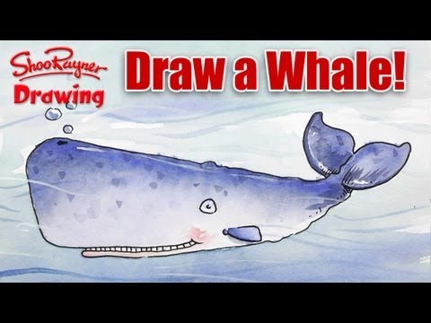 How to Draw and Paint a Wildly Wonderful Whale