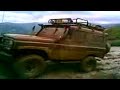 Nissan Patrol pasando las fosas de la culebra