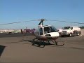 Starting an Enstrom 480B Turbine Helicopter