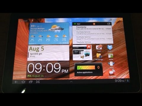 TouchWiz UX on Samsung Galaxy Tab 10.1 - Review - SmartKeitai.com