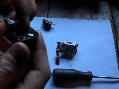 how to clean a carburetor in a weed eater
