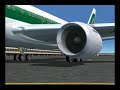 Alitalia 763 Take off LIRF