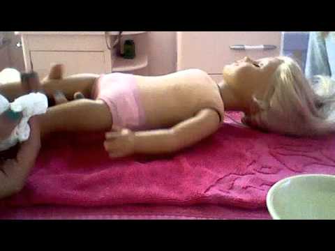 how to clean your ag dolls skin