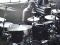 jam in the arms of perdition with the song in my in-ear, and i miss that cymbal hahahaha the drumstick hit the light hahahaha