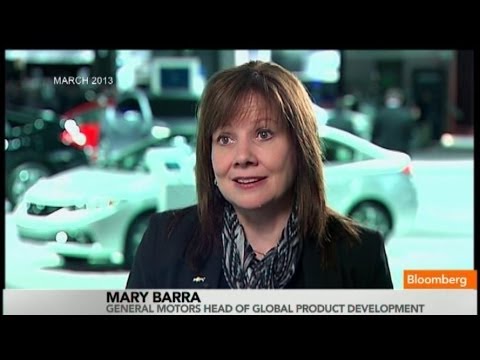 GM's New CEO Mary Barra: I Love Inspiring Women