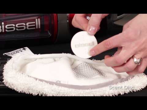 Changing the Mop Pad: Symphony Vacuum and Steam Mop 1132