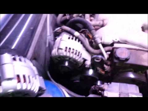 Replacing the alternator or serpentine on any Oldsmobile Alero 99-04 3.4 Liter