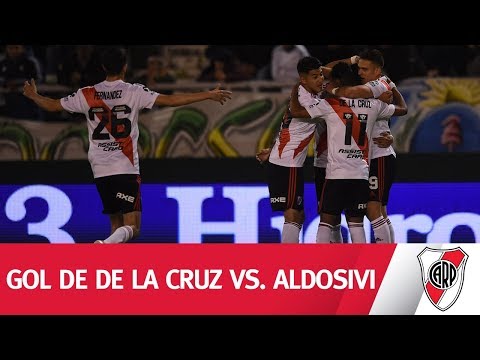 ¡PASE, PASE Y GOL! Mirá el gol de De La Cruz vs. Aldosivi