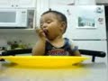Baby Eating and Napping