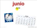 Basic Spanish Vocabulary Series: The Months - Los Meses Basic Spanish Vocabulary Series: The Months - Los Meses
